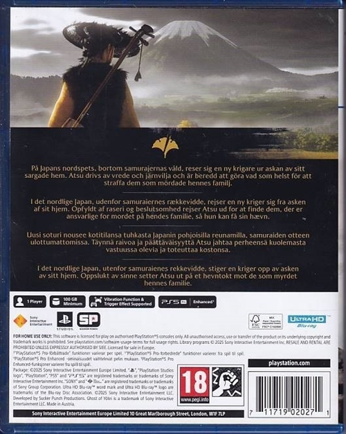 Ghost of Yotei - PS5 (A-Grade) (Genbrug)